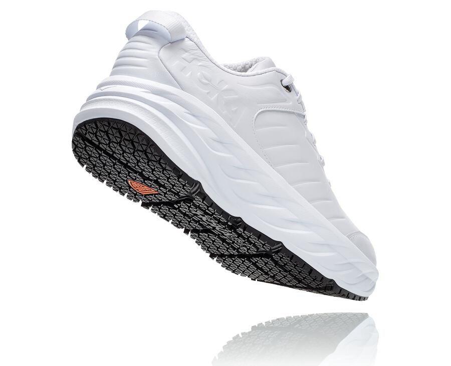 Tenis Hoka One One Hombre Blancos - Bondi Sr - SJFW68374